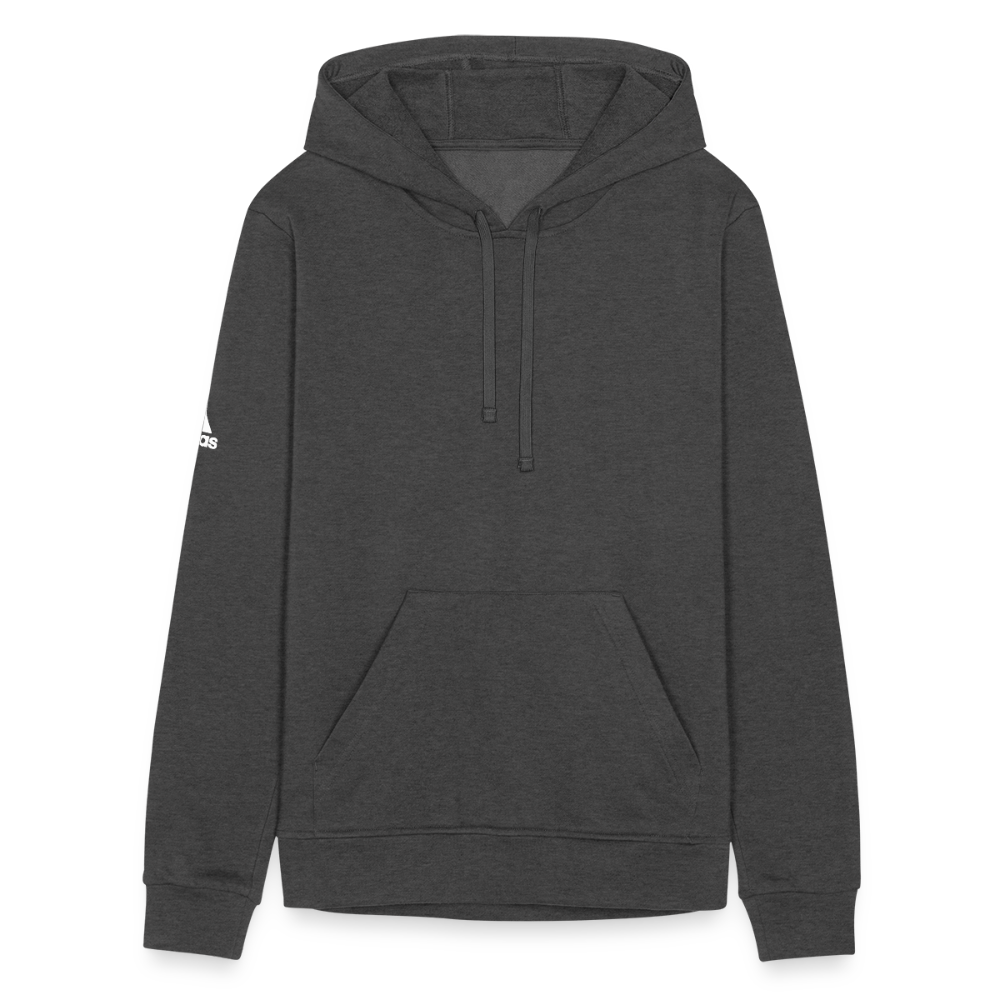 Adidas Unisex Fleece Hoodie - charcoal grey