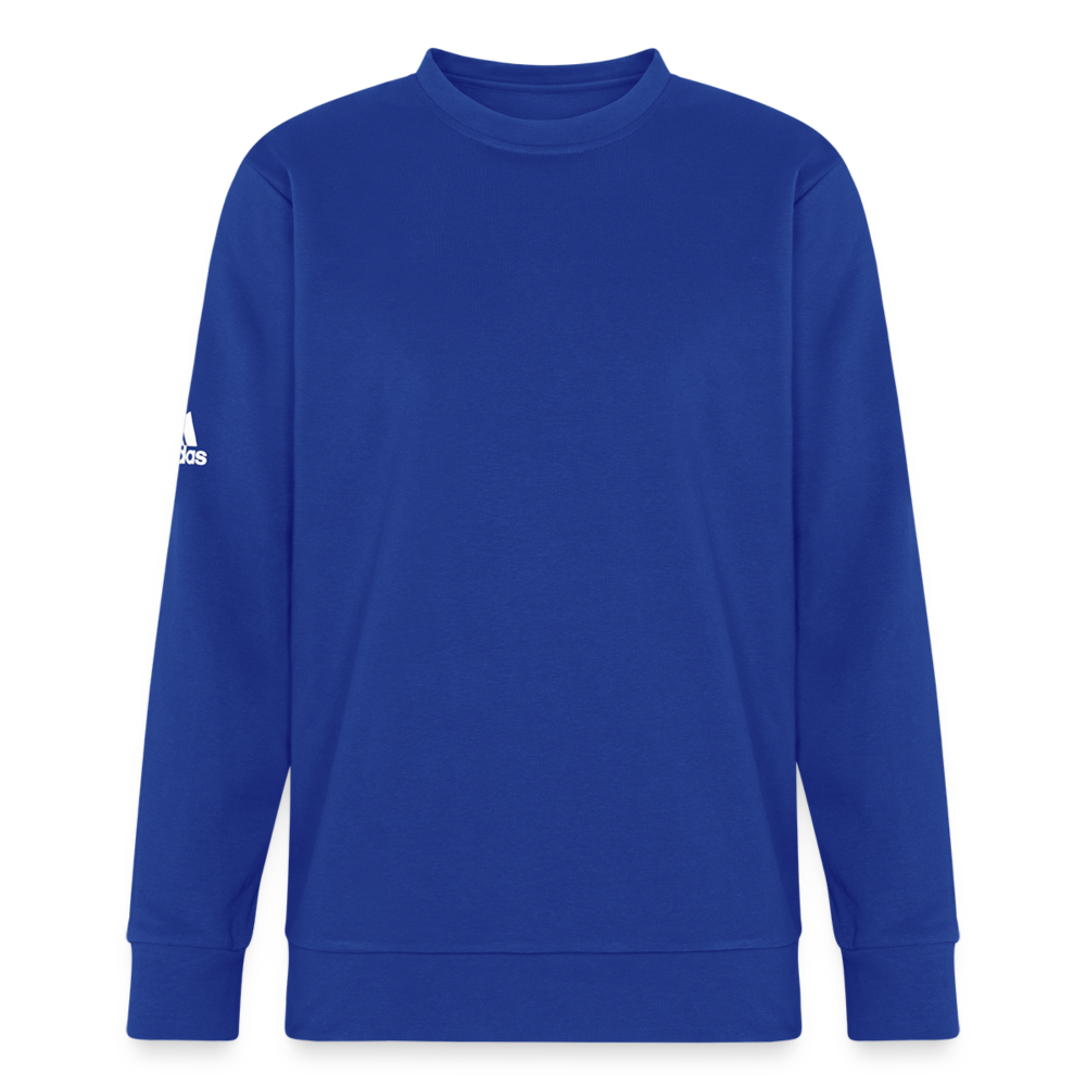 Adidas Unisex Fleece Crewneck Sweatshirt - royal blue