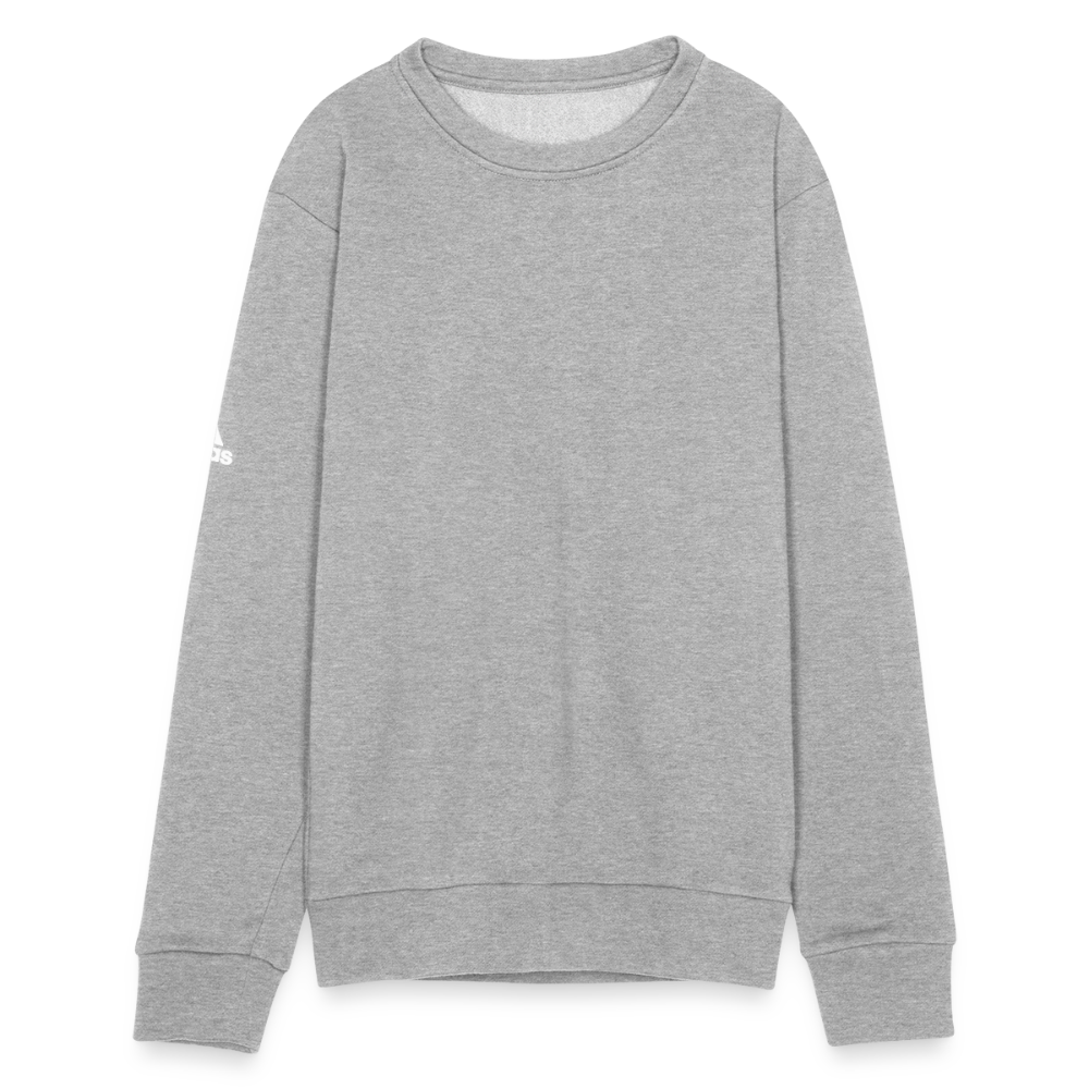 Adidas Unisex Fleece Crewneck Sweatshirt - heather gray