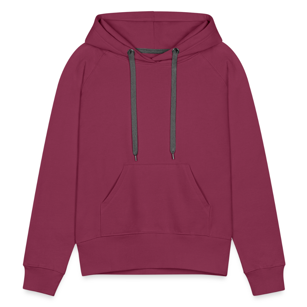 Women’s Premium Hoodie - burgundy