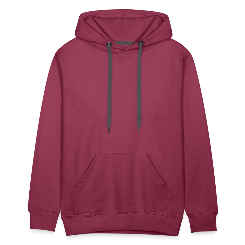 Men’s Premium Hoodie - burgundy