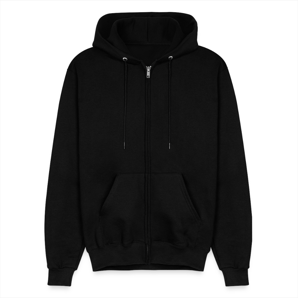 Champion Unisex Full Zip Hoodie - black