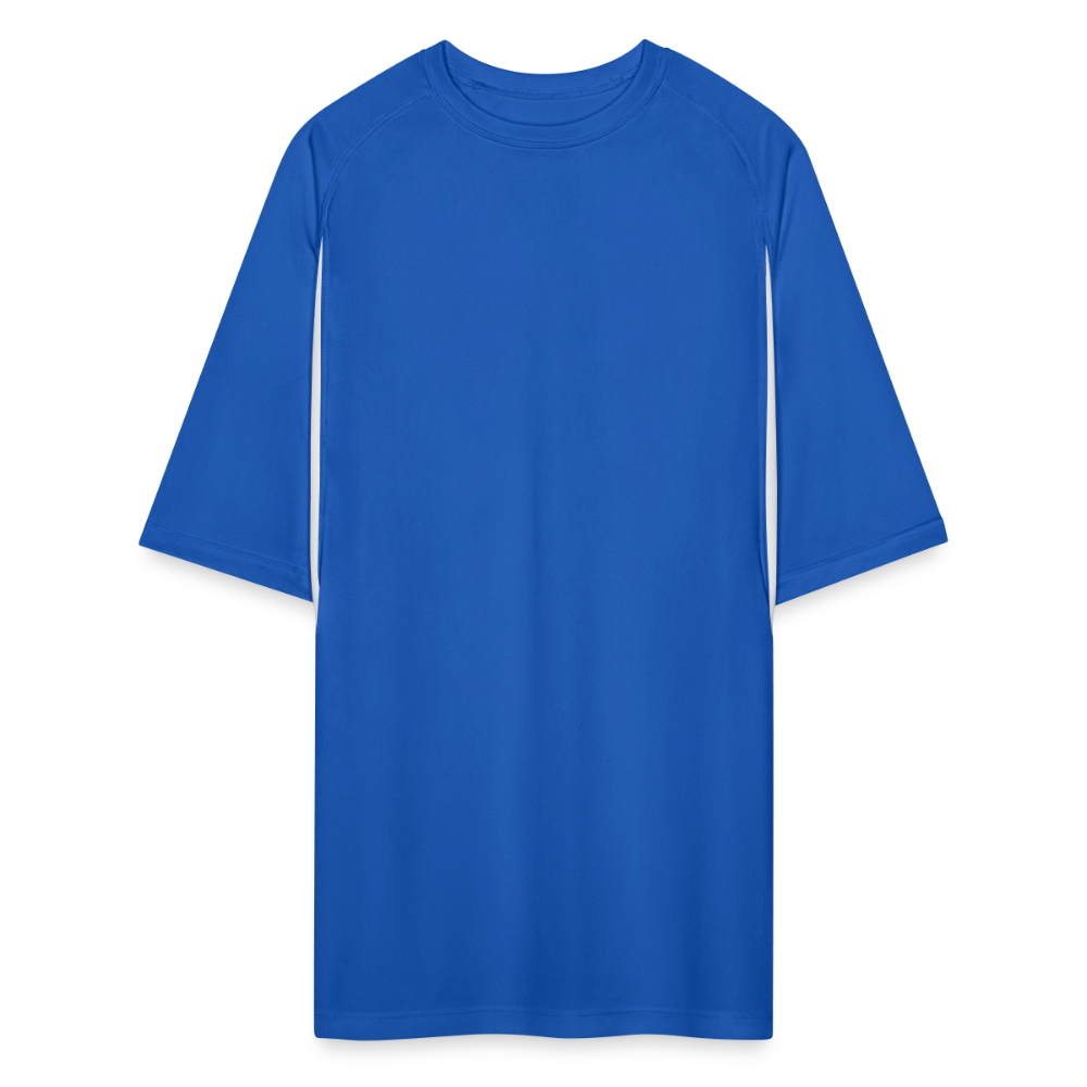 Men’s Cooling Performance Color Blocked Jersey - royal/white