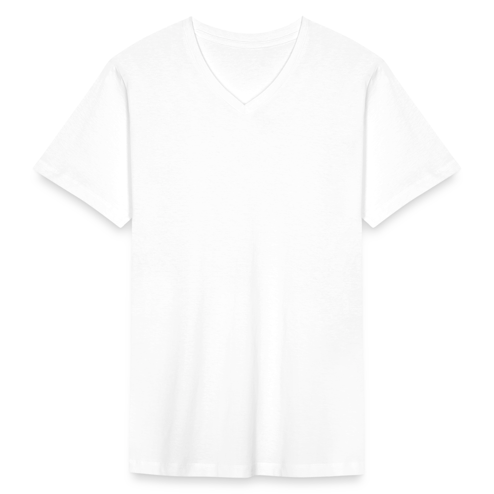 Men's V-Neck T-Shirt - white