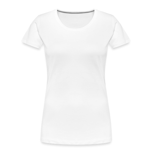 Women’s Premium Organic T-Shirt - white