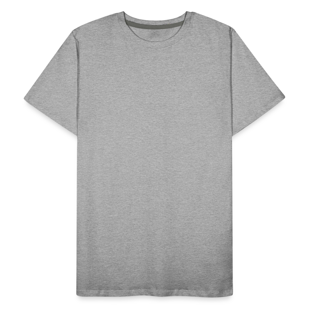 Men’s Premium Organic T-Shirt - heather gray