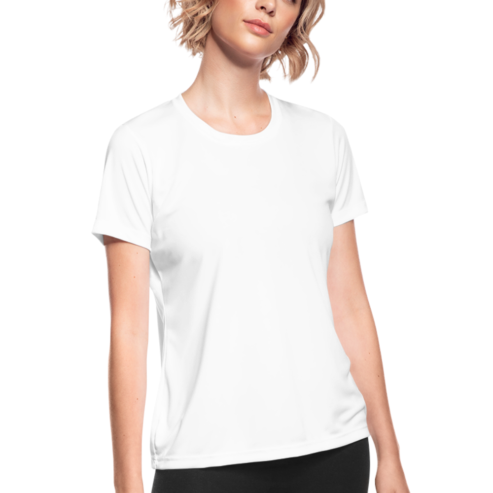 Women's Moisture Wicking Performance T-Shirt - white