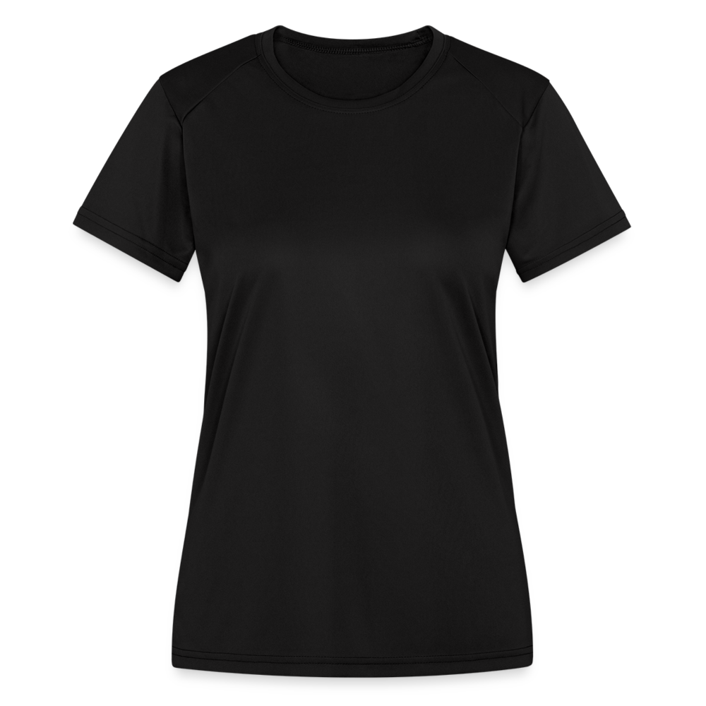 Women's Moisture Wicking Performance T-Shirt - black