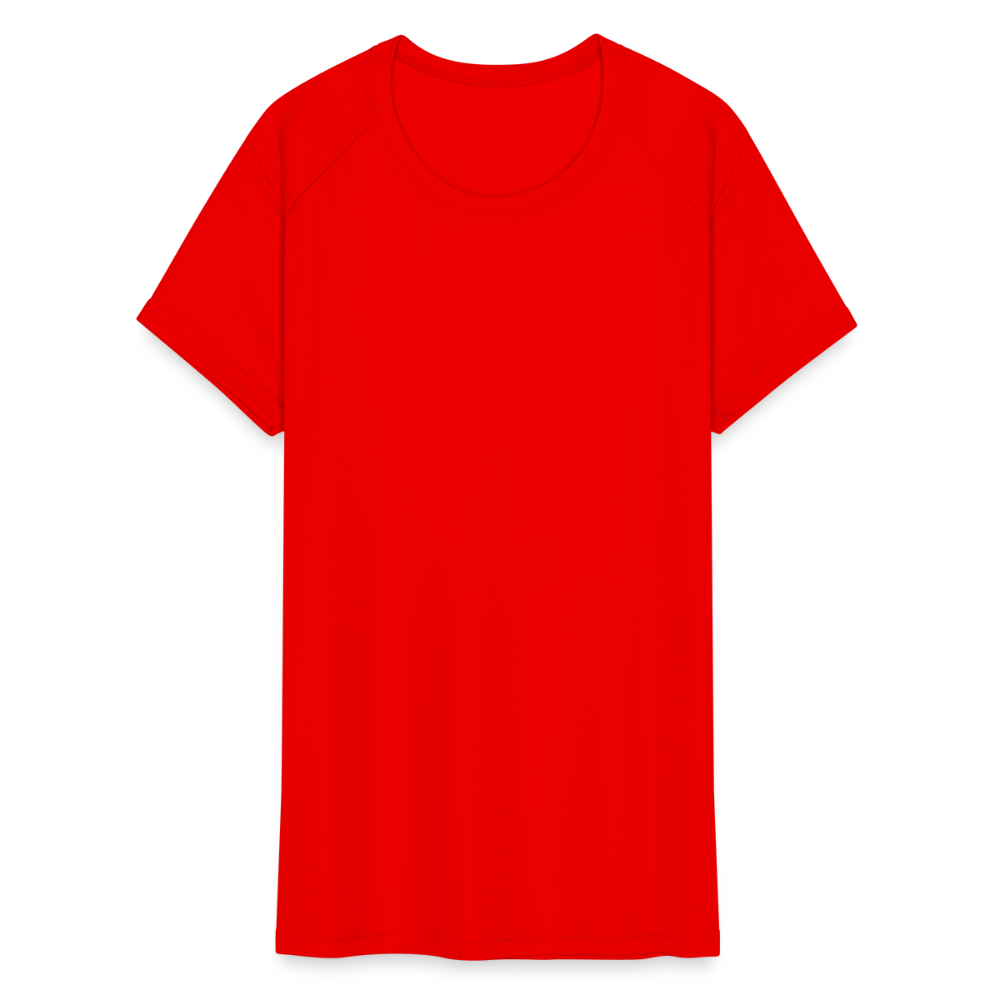 Women's Moisture Wicking Performance T-Shirt - red