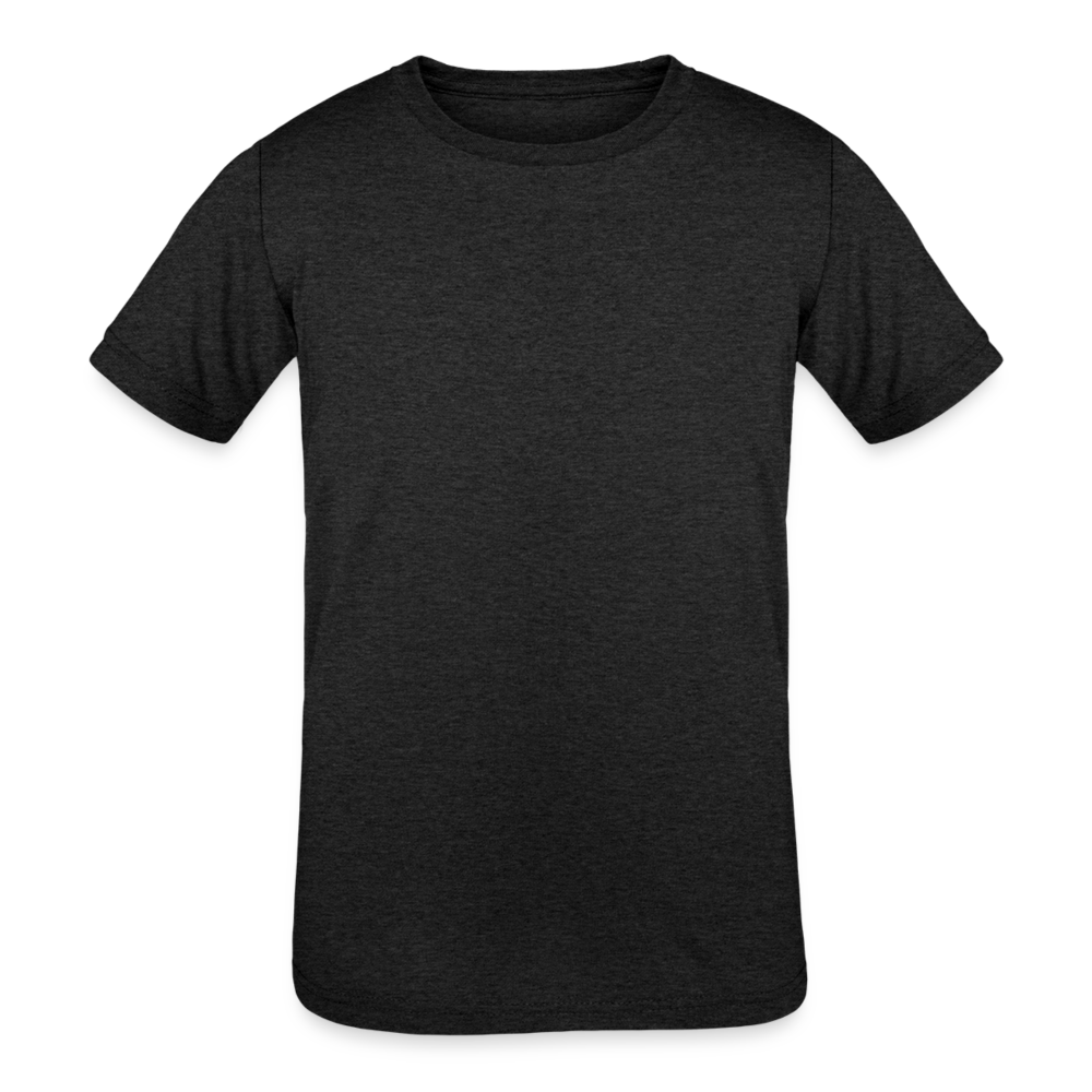 Kids' Tri-Blend T-Shirt - heather black