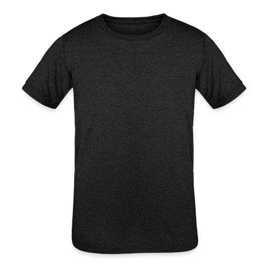 Kids' Tri-Blend T-Shirt - heather black