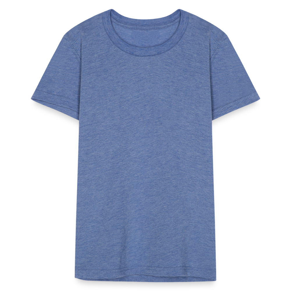 Kids' Tri-Blend T-Shirt - heather blue