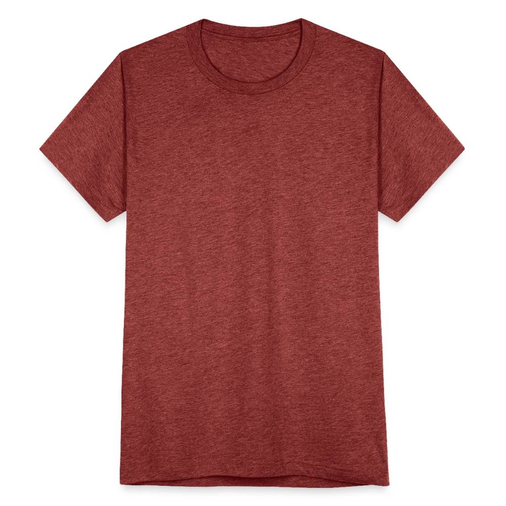 Unisex Tri-Blend T-Shirt - heather cranberry