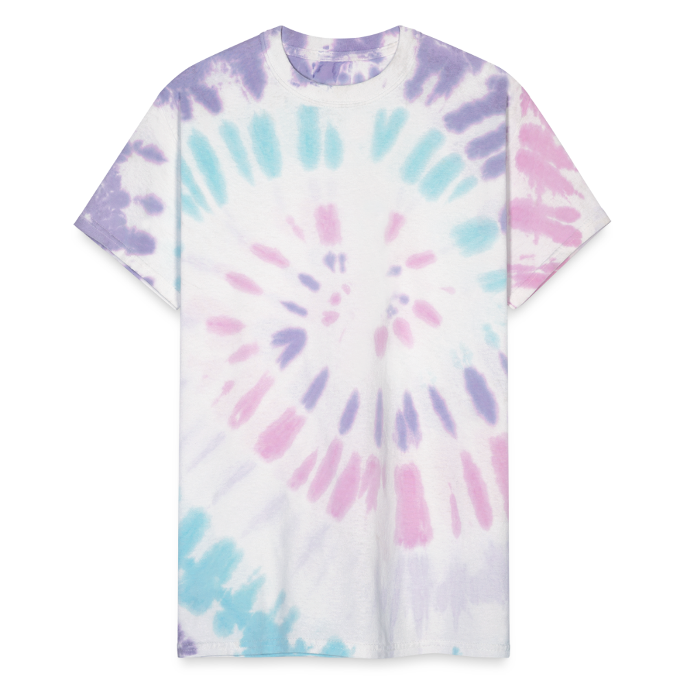 Unisex Tie Dye T-Shirt - Pastel Spiral