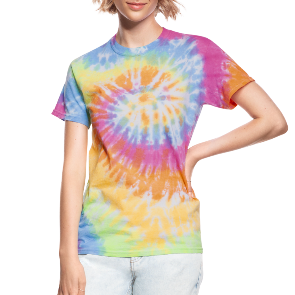 Unisex Tie Dye T-Shirt - rainbow