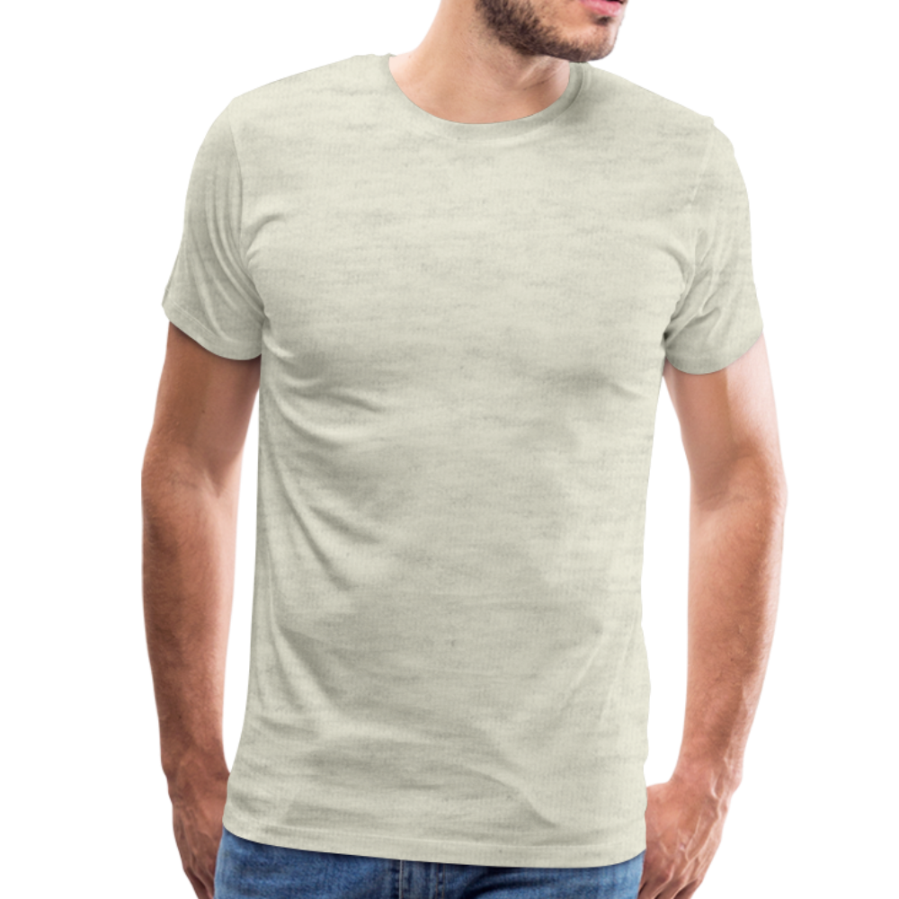 Men's Premium T-Shirt - heather oatmeal