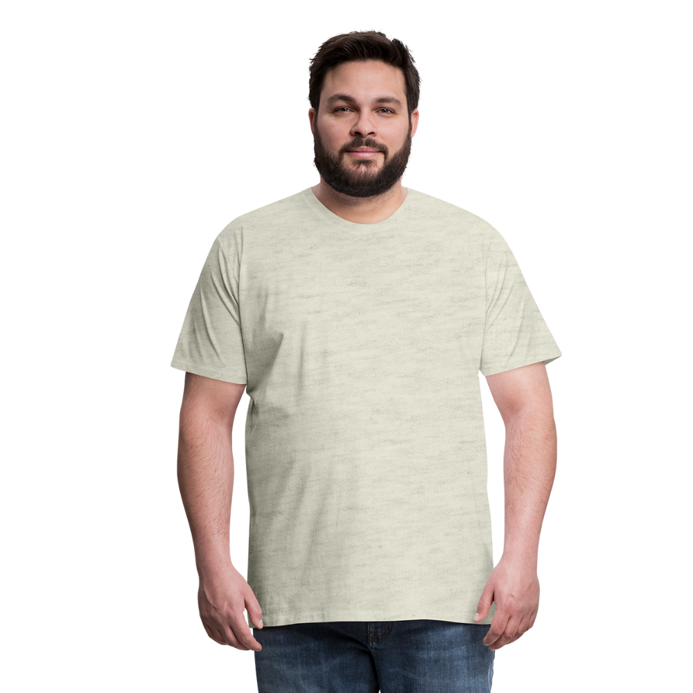 Men's Premium T-Shirt - heather oatmeal