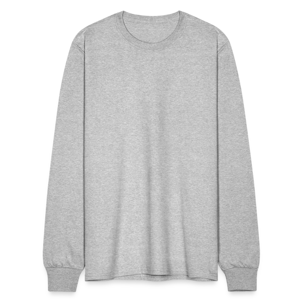 Men's Long Sleeve T-Shirt - heather gray