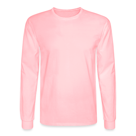 Men's Long Sleeve T-Shirt - pink