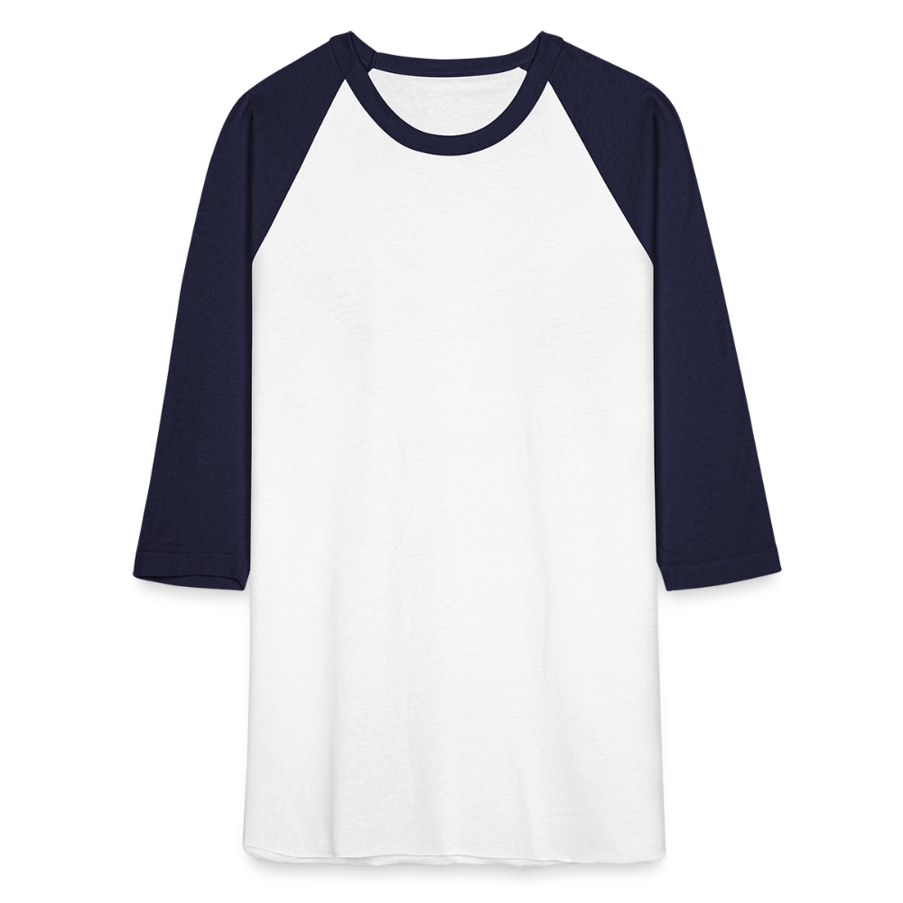 Baseball T-Shirt - white/navy