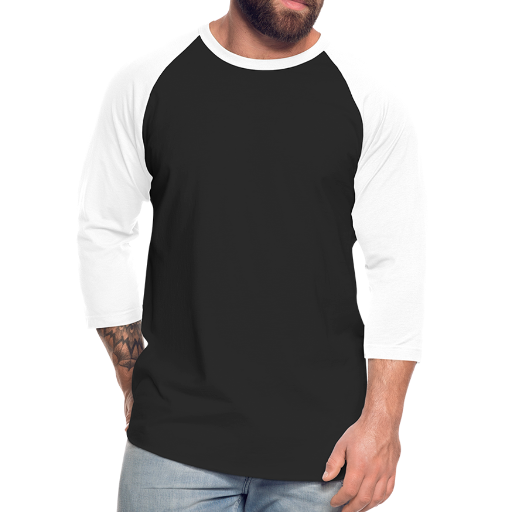 Baseball T-Shirt - black/white