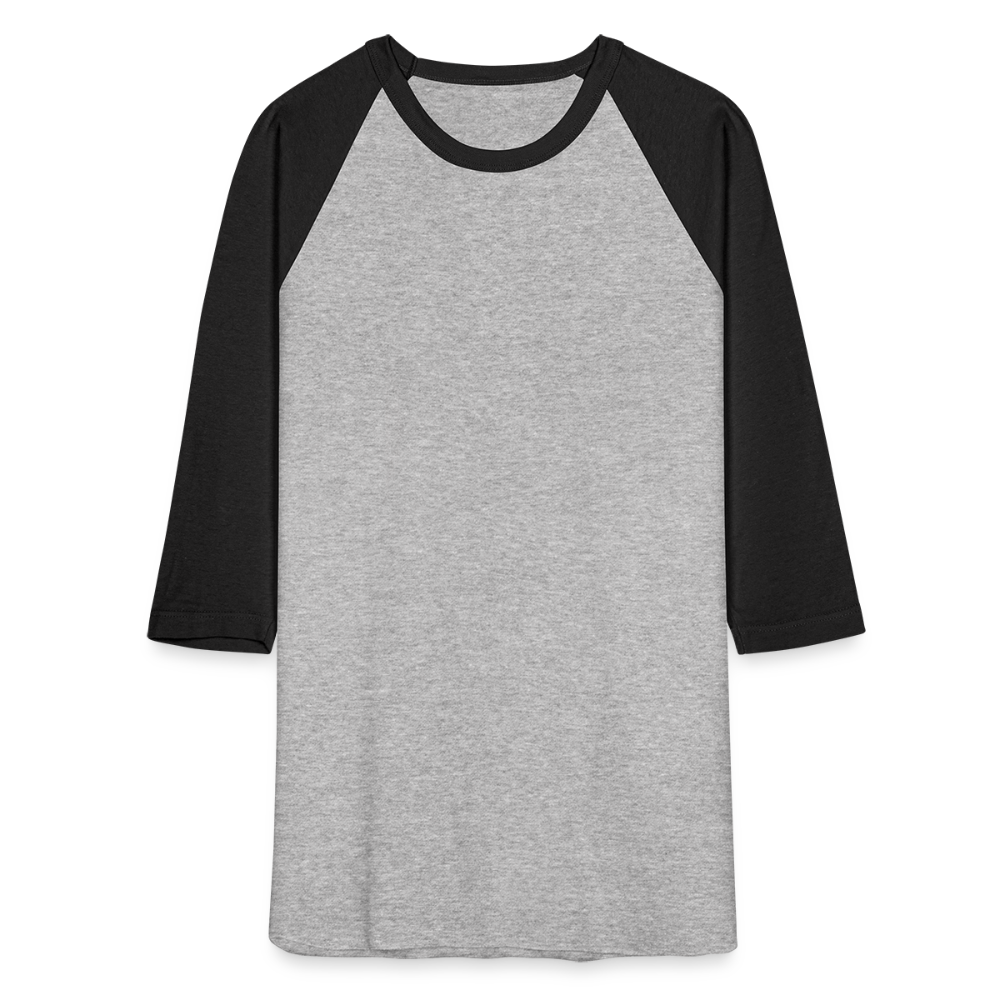 Baseball T-Shirt - heather gray/black