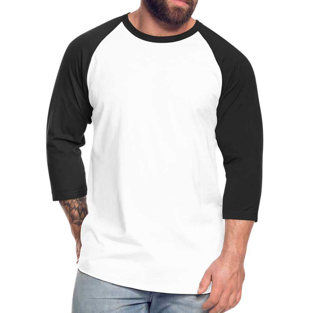 Baseball T-Shirt - white/black