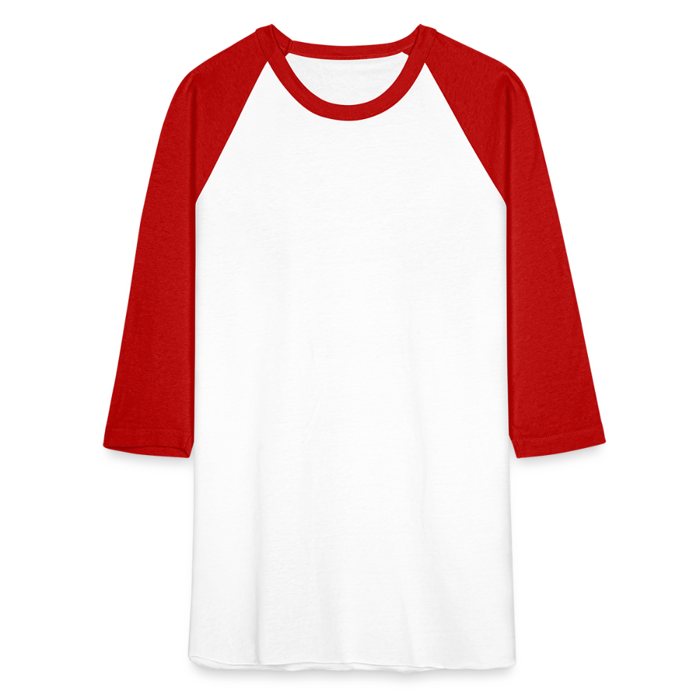 Baseball T-Shirt - white/red