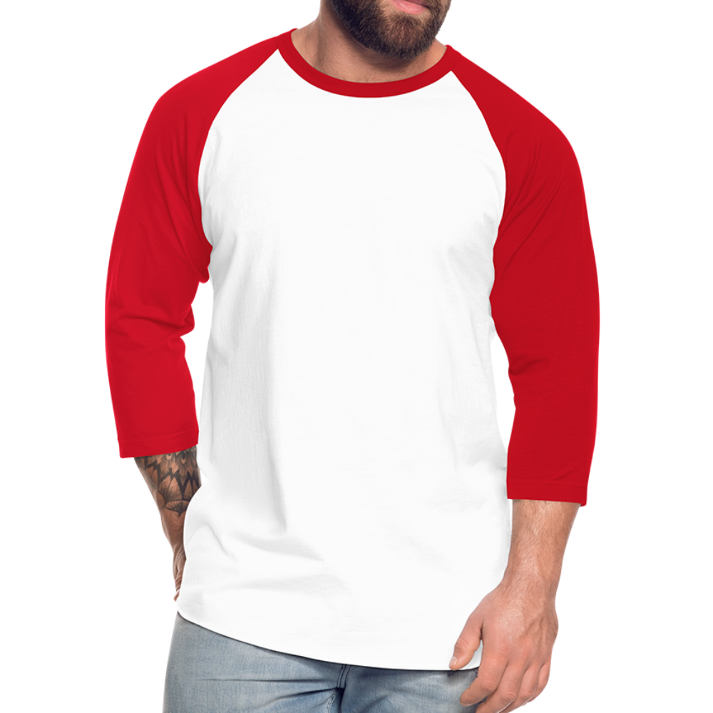 Baseball T-Shirt - white/red