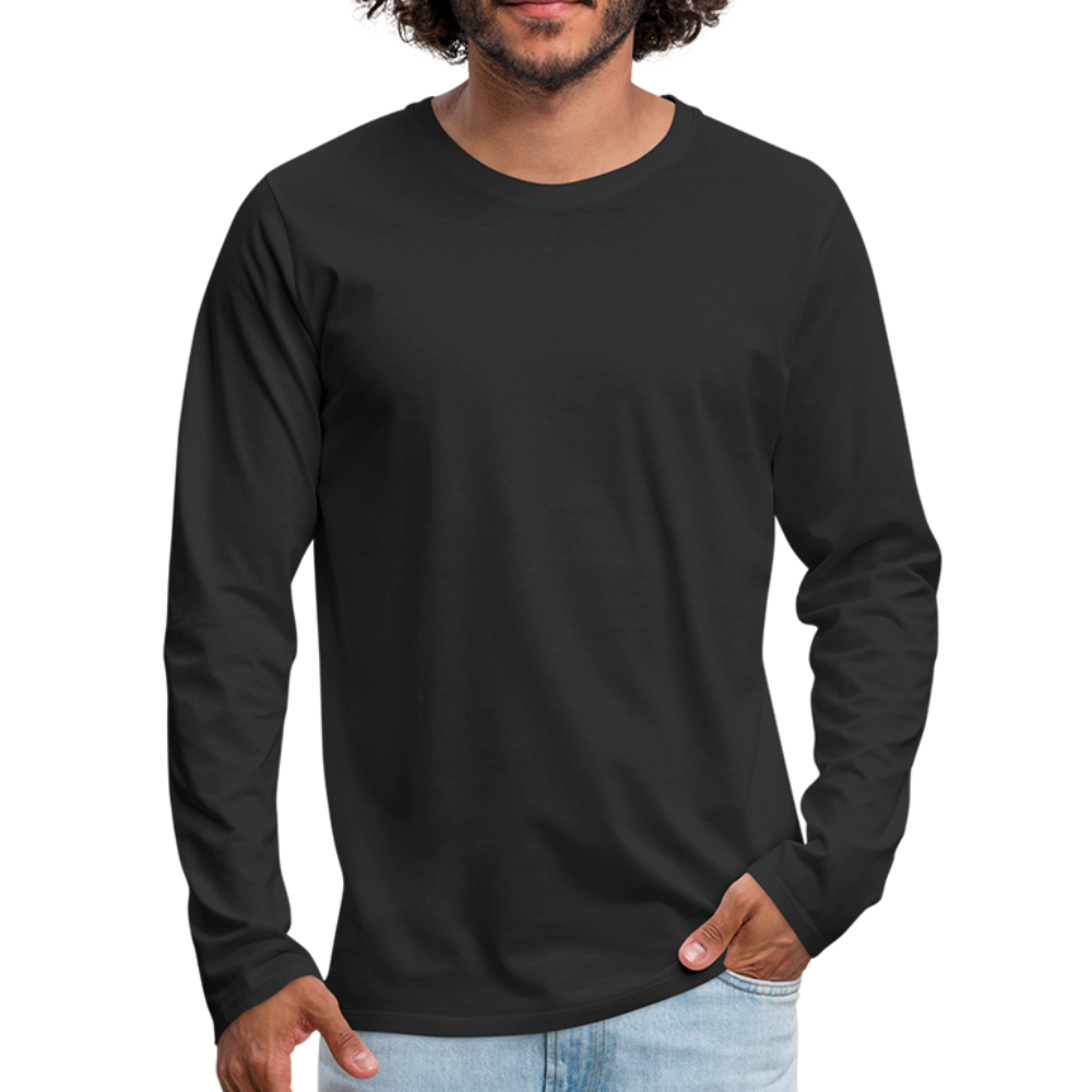 Men's Premium Long Sleeve T-Shirt - black