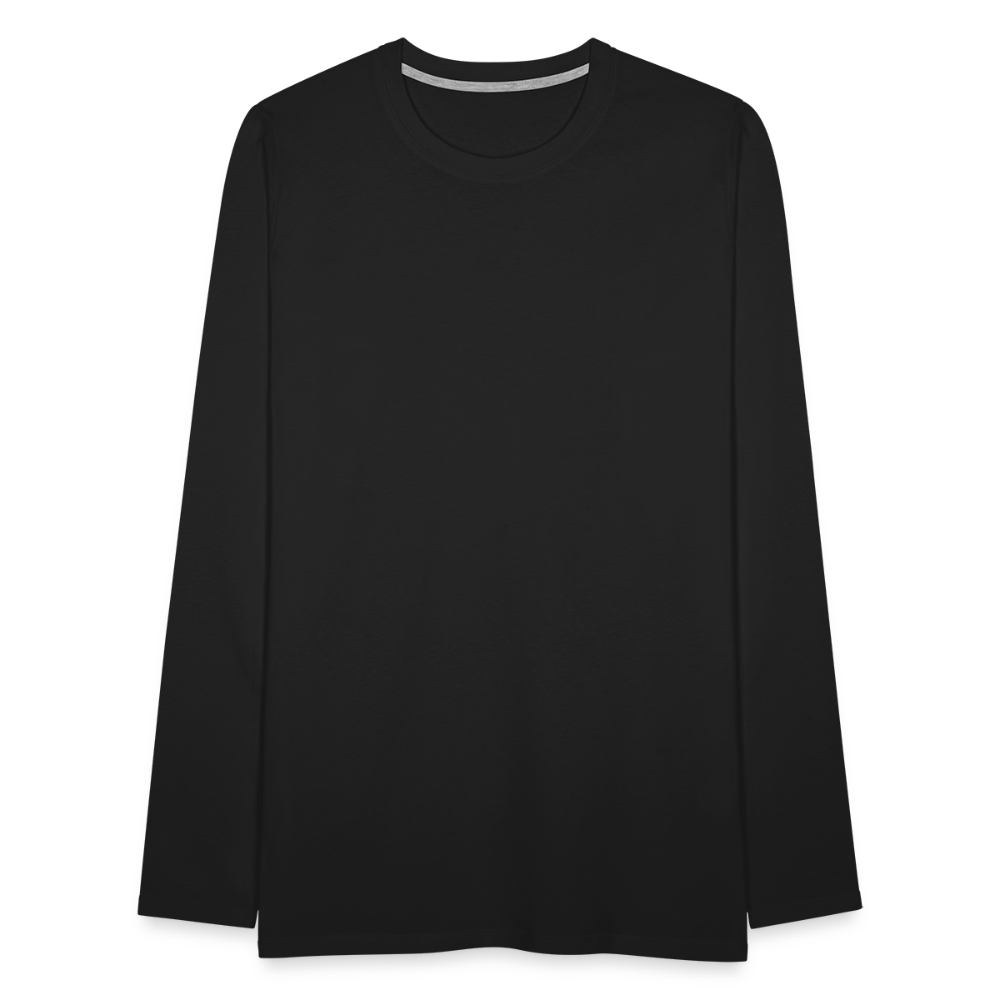 Men's Premium Long Sleeve T-Shirt - black