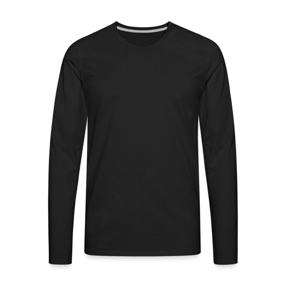 Men's Premium Long Sleeve T-Shirt - black