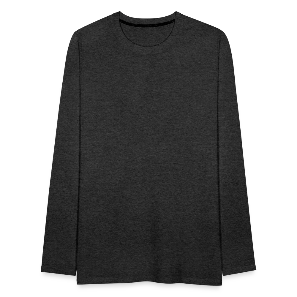 Men's Premium Long Sleeve T-Shirt - charcoal grey