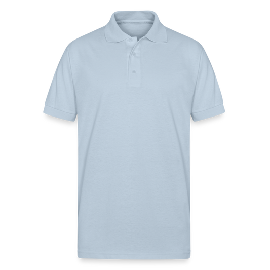 Gildan Unisex 50/50 Jersey Polo - light blue