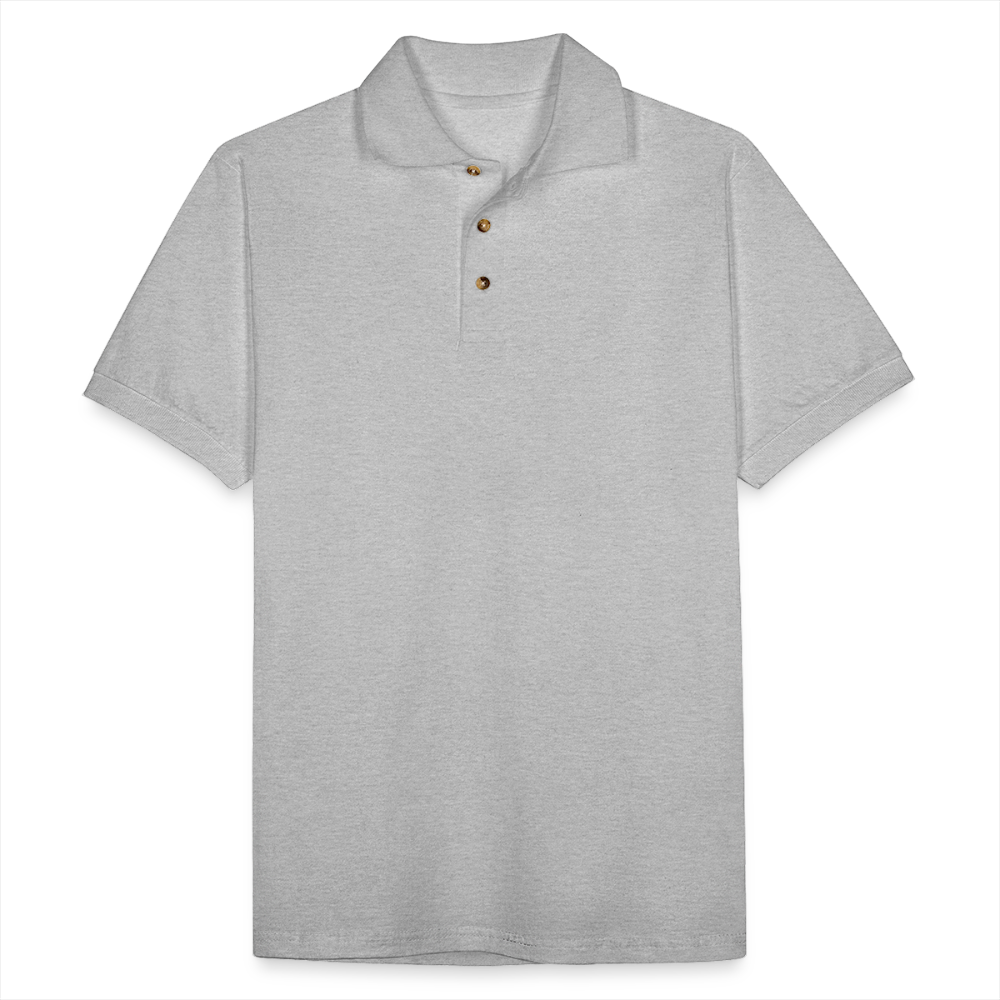 Men's Pique Polo Shirt - heather gray