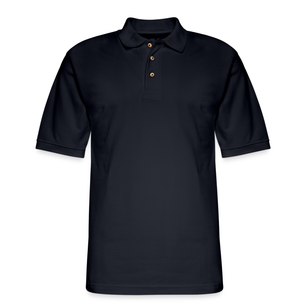 Men's Pique Polo Shirt - midnight navy