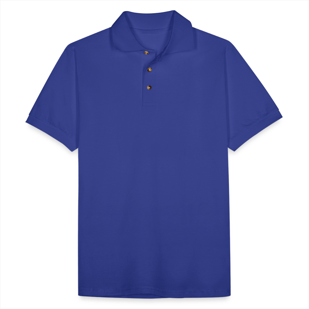 Men's Pique Polo Shirt - royal blue