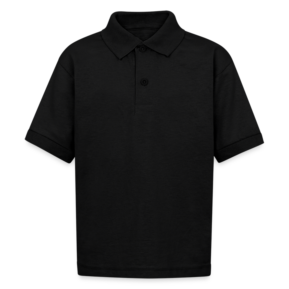 Gildan Kid's 50/50 Jersey Polo - black