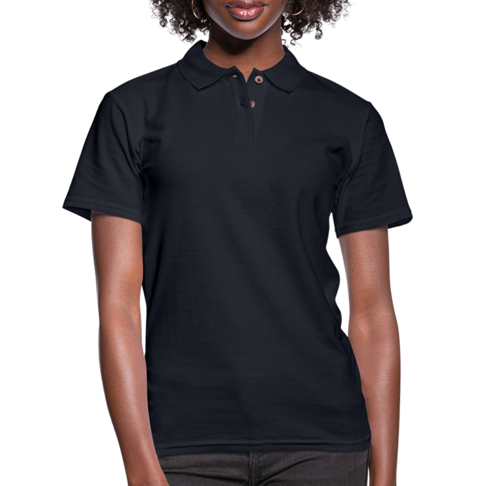 Women's Pique Polo Shirt - midnight navy