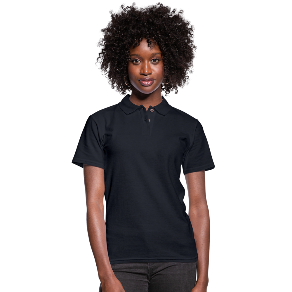 Women's Pique Polo Shirt - midnight navy