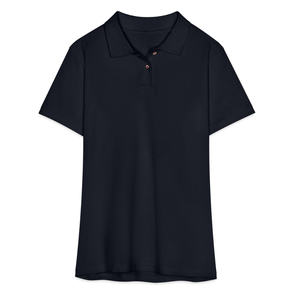 Women's Pique Polo Shirt - midnight navy