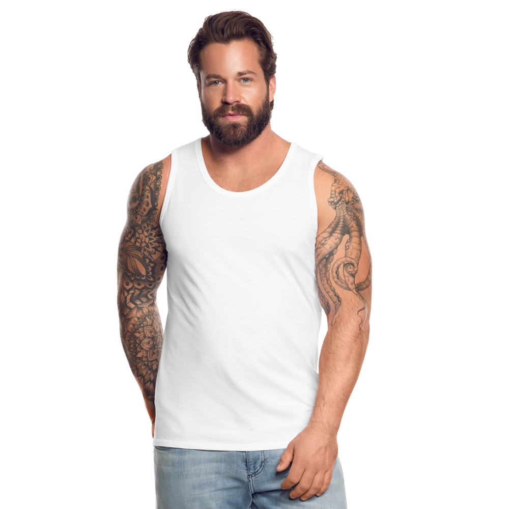 Men’s Premium Tank - white