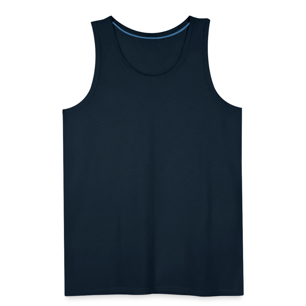 Men’s Premium Tank - deep navy