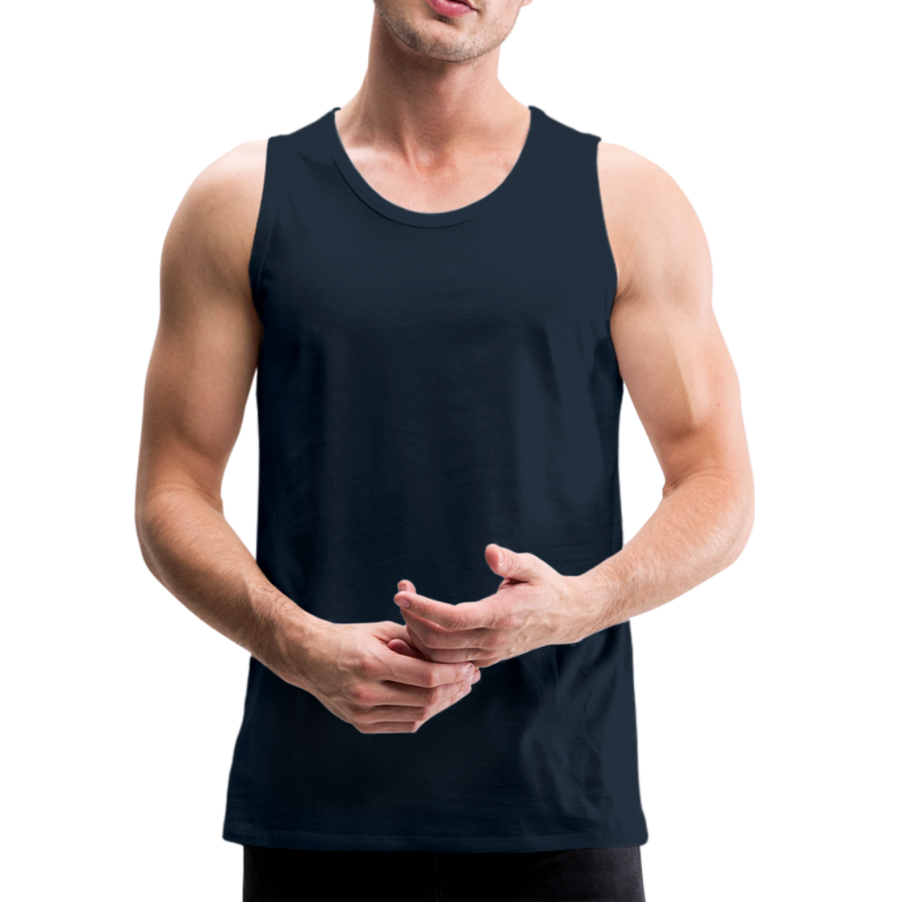 Men’s Premium Tank - deep navy