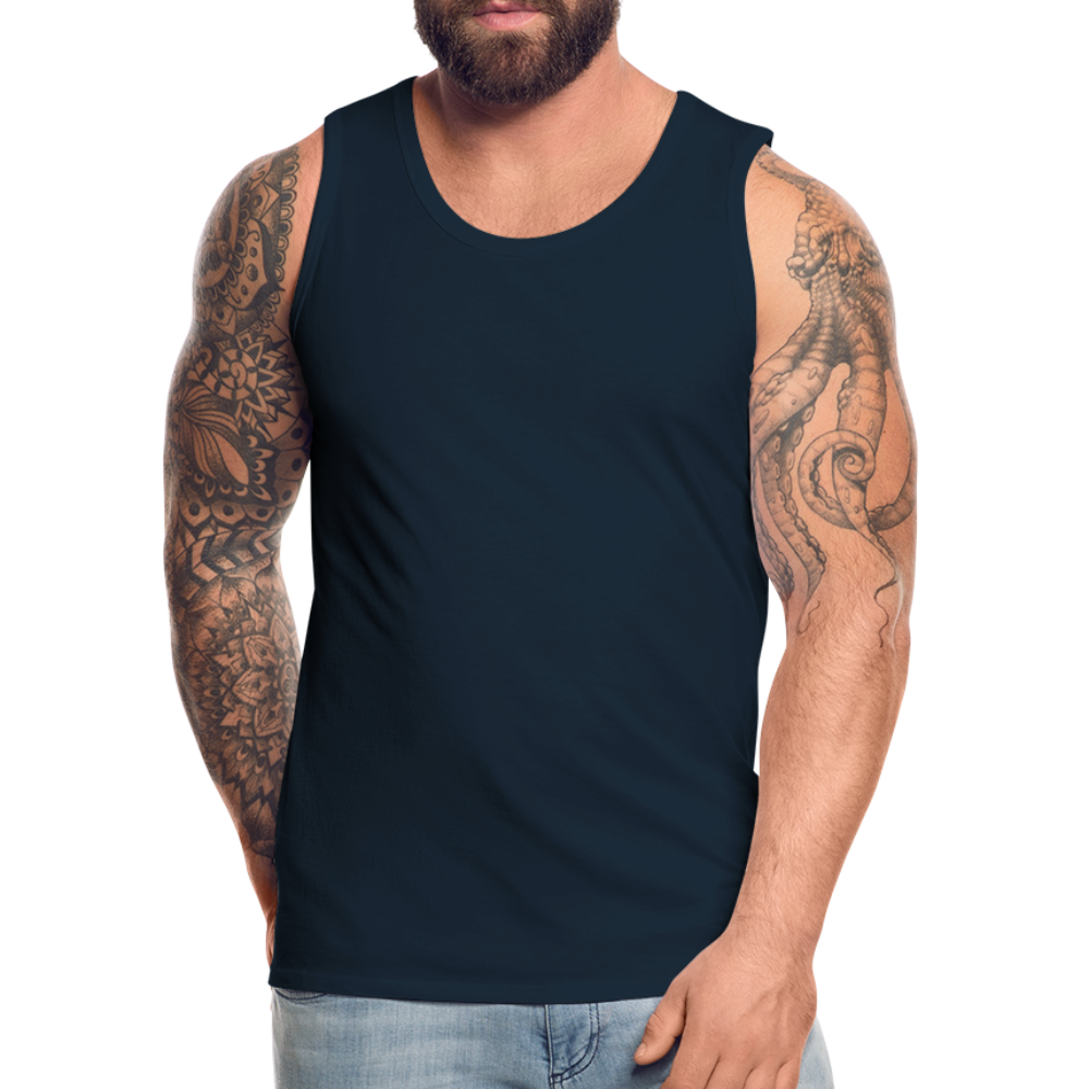 Men’s Premium Tank - deep navy