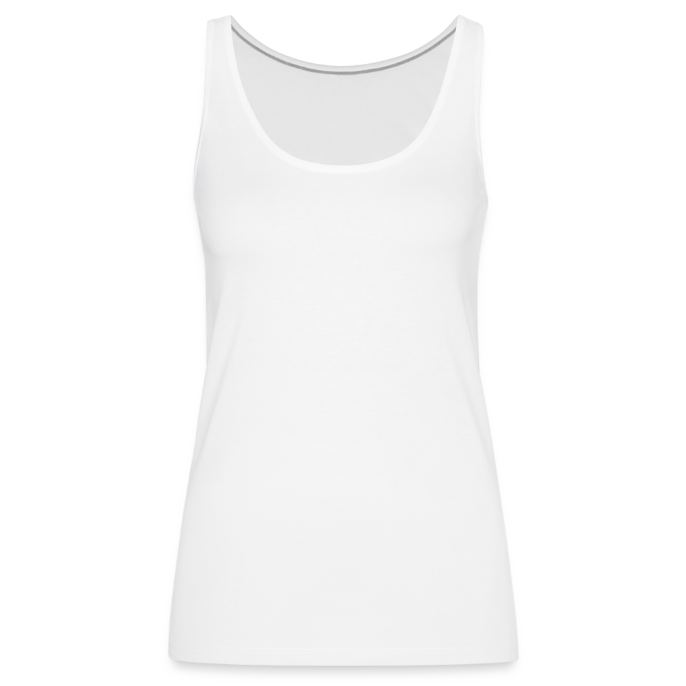 Women’s Premium Tank Top - white