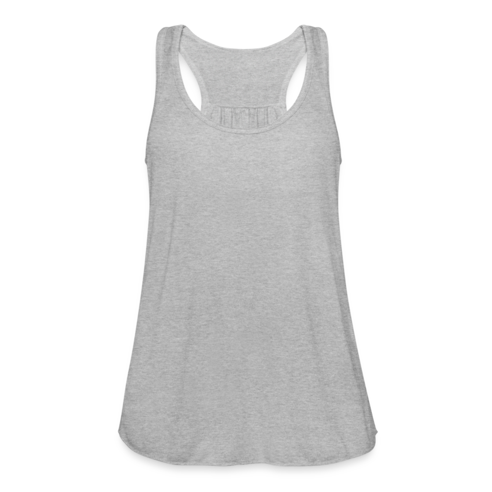 Women's Flowy Tank Top by Bella - heather gray