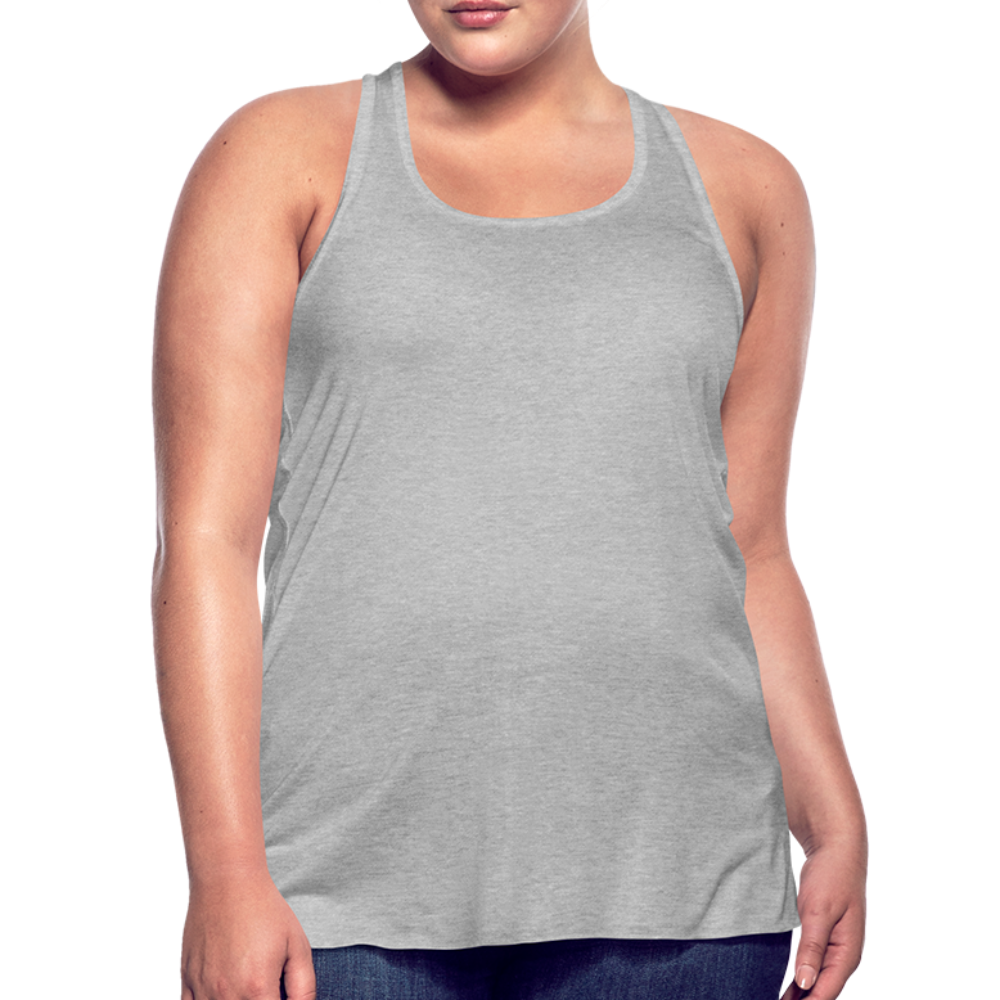 Women's Flowy Tank Top by Bella - heather gray