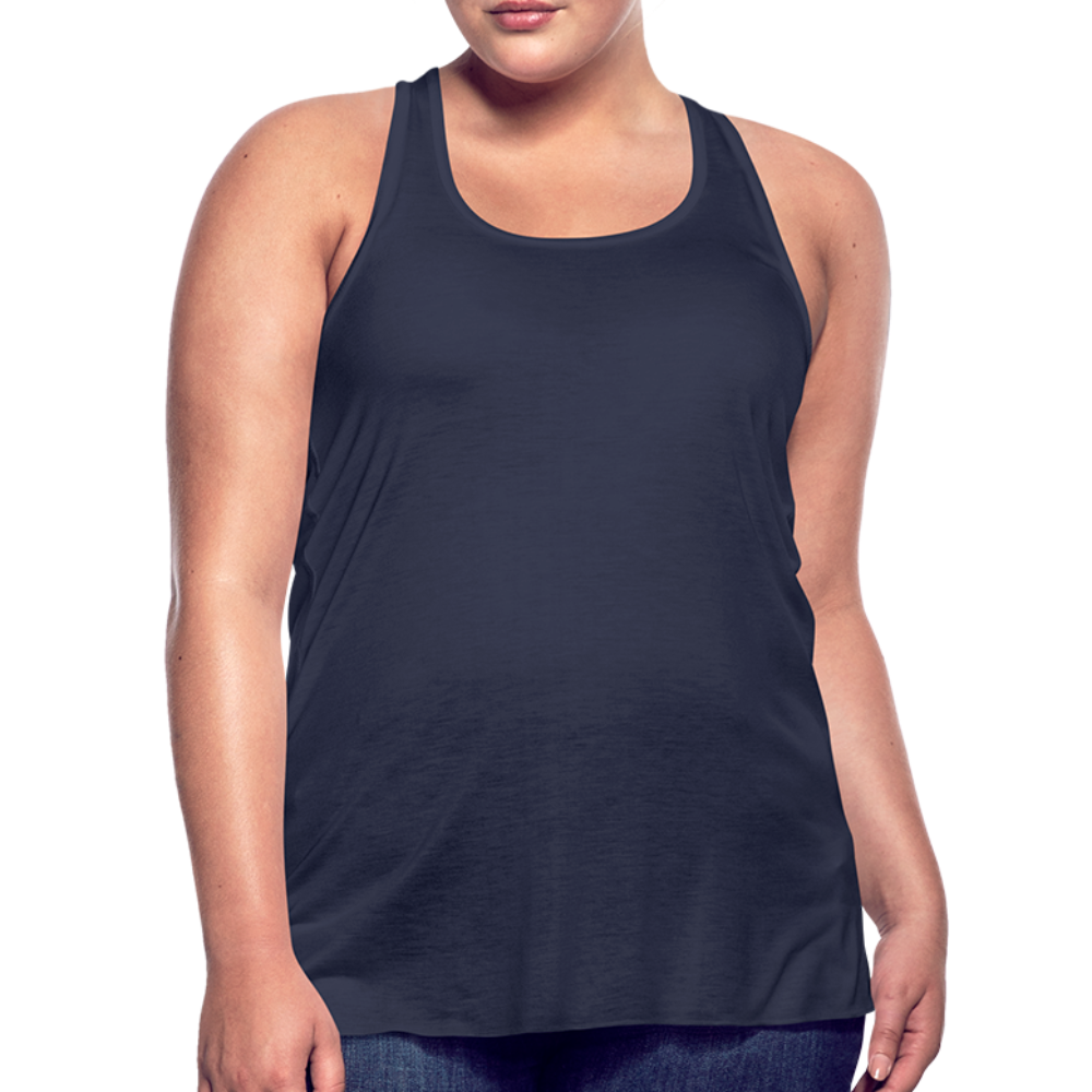 Women's Flowy Tank Top by Bella - navy