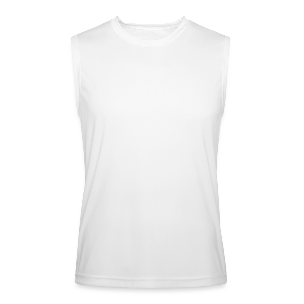 Men’s Performance Sleeveless Shirt - white